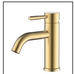 AS-5106 Satin Brass faucet