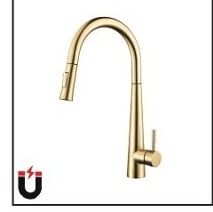 AS-5303 Satin Brass faucet