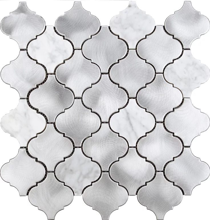 Aluminum Mosaic tile sample