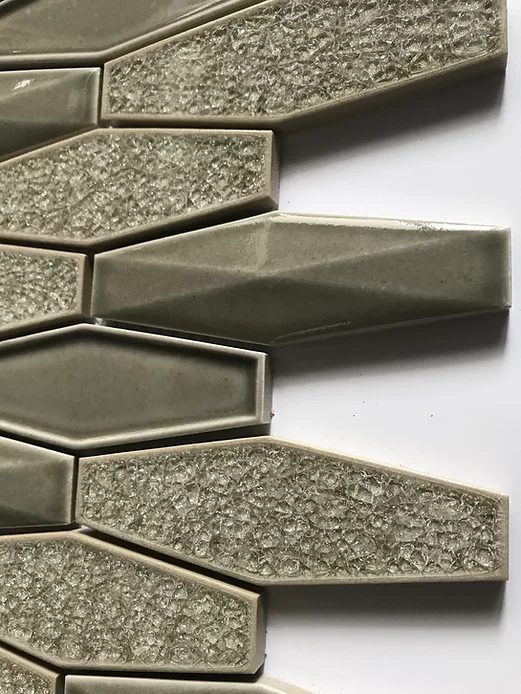 Crackle Glass tile
