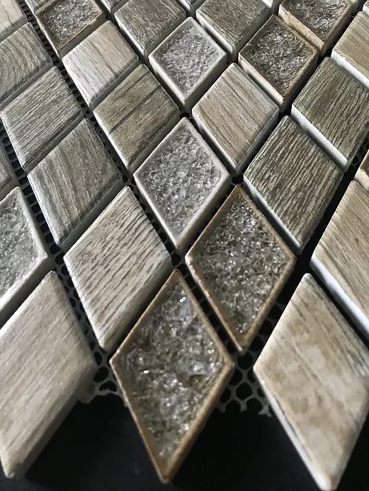 Crackle Glass tile
