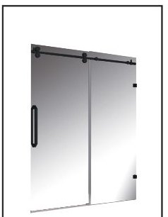 BELLA MB shower door